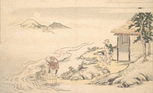 The Full Moon at the Time of the Imo Harvest, 1789 by Kitagawa Utamaro