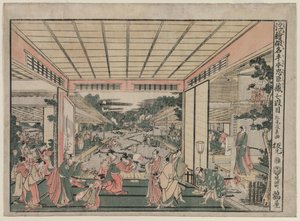 Chushingura: Act VII from the Series Perspective Pictures for The Treasure House of Loyalty