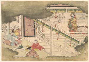 An Incident from the Tales of Ise by Kitao Shigemasa