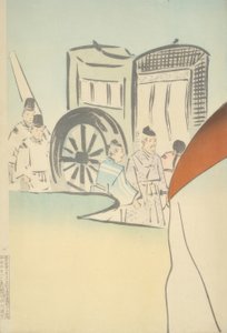 Lady Sei Shonagon by Kiyochika Kobayashi