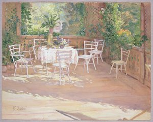 View of the Veranda by Klara Zeidler