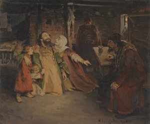 Ivan the Terrible by Klavdi Vasilyevich Lebedev