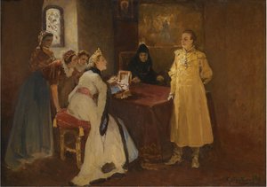 Xenia Godunova and False Dmitry