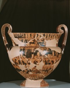 The Francois Vase, Made by Ergotimos, c.570 BC