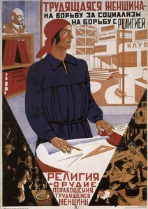 Working Woman in the Struggle for Socialism, Struggle Against Religion