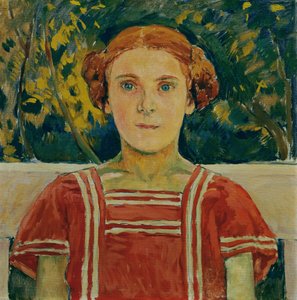 Elisabeth Steindl, Niece of the Artist by Koloman Moser