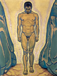 Standing Young Man