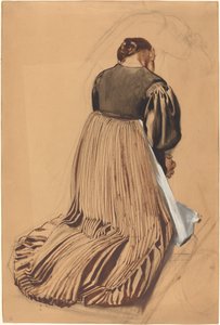 Kneeling Woman from Behind by Konrad Böse