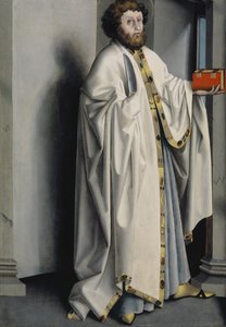 Saint Bartholomew from the Heilspiegel Altarpiece, c.1435 by Konrad Witz