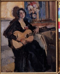 Woman with a Guitar