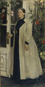 Portrait of Olga Pavlovna Orlova by Konstantin Alekseevich Korovin