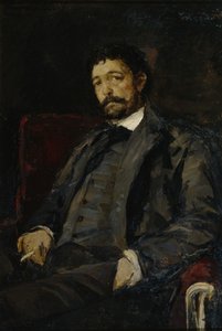 Portrait of the opera singer Angelo Masini