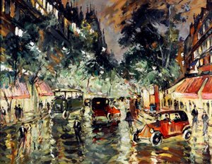 Rainy Night in Paris