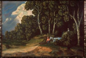 In a Forest by Konstantin Andreevic Somov