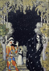 Harlequin and Death, 1907