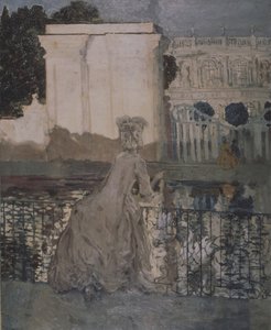 Lady at the Pond