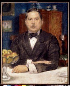 Portrait of the artist K. Somov