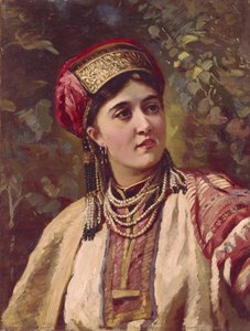 Girl in Traditional Dress