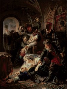 Hired Assassins Killing Tzar Boris Fyodorevich Godunov
