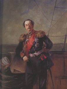 Portrait of Count Nikolay Nikolayevich Muravyov-Amursky 1809-1881, 1863 by Konstantin Egorovich Makovsky