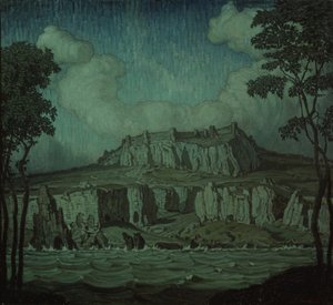 Seashore by Konstantin Fyodorovich Bogayevsky