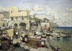 View of the Capri Island