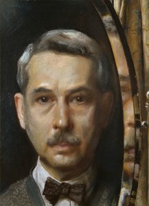 Self-portrait in a Mirror, 1928 by Konstantin Somov