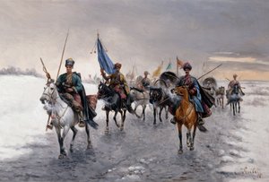 A Gold Transport in Siberia by Konstantin Stoilov
