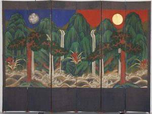 Landscape by Korean School