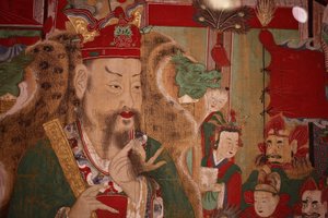 Ogwan, the Fourth King of Hell (detail), 1798