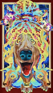 Colorful Fantasy Dogs