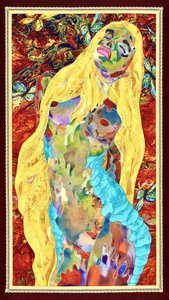 Vibrant Abstract Woman