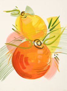 Vibrant Citrus Fruits by Kristin Cronic