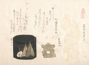 Inro and Two Netsuke