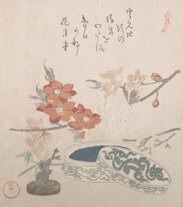 Peach Blossoms, a Seal and a Seal-box