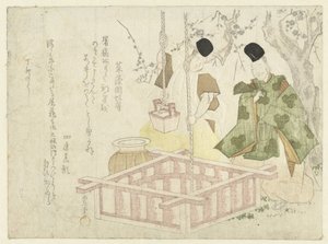Drawing Water from the Well by Kubota Shunman