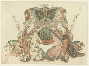 Two Ladies and a Man Seen from the Back