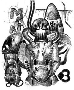 Armored Sci-Fi Warrior