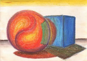 Colorful Geometric Still Life