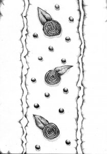 Delicate Botanical Pattern by Kulik