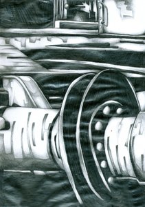 Industrial Gears Abstract