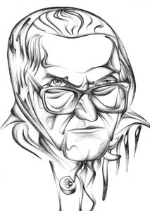 Intense Stylized Portrait