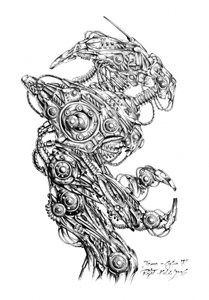 Intricate Mechanical Beast
