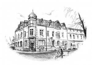 Old Town Drawing