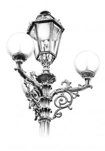 Ornate Street Lamp