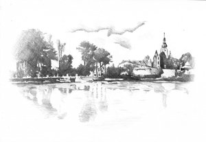Peaceful Village Reflections