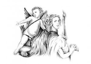 Renaissance Boy and Cherub