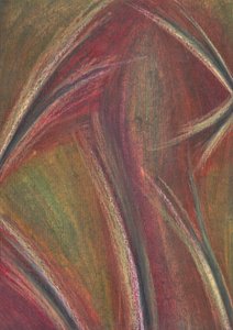 Swirling Warm Abstract by Kulik