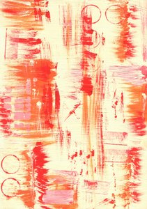 Vibrant Abstract Brushstrokes