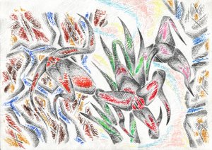 Vibrant Abstract Forms by Kulik